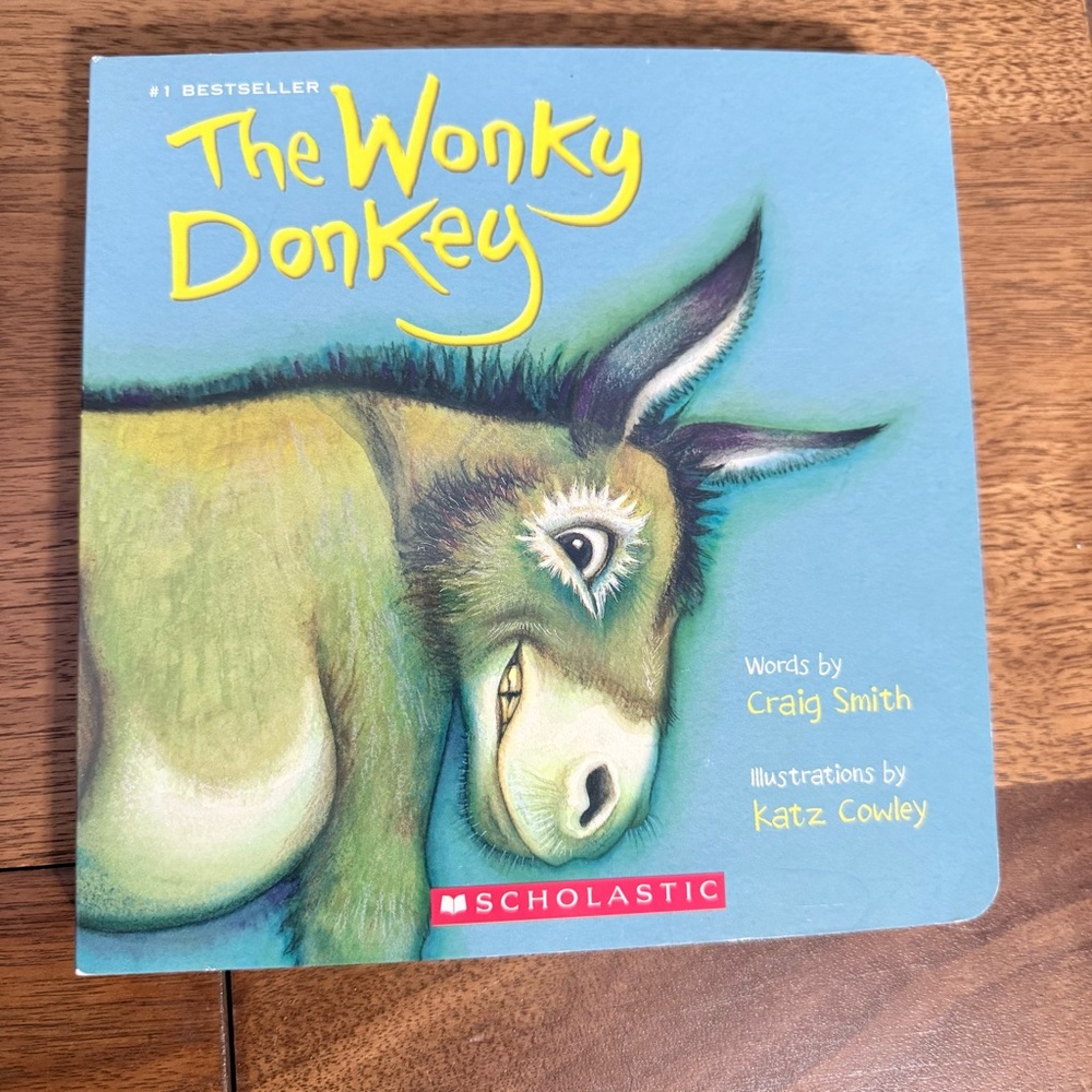 Scholastic The Wonky Donkey Book by Craig Smith